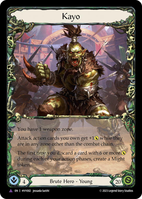 Kayo (Marvel) [HVY002] (Heavy Hitters)  Cold Foil | Good Games Modbury