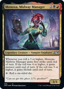Monoxa Midway Manager Galaxy Foil 459/244 (Unfinity)  - Foil | Good Games Modbury