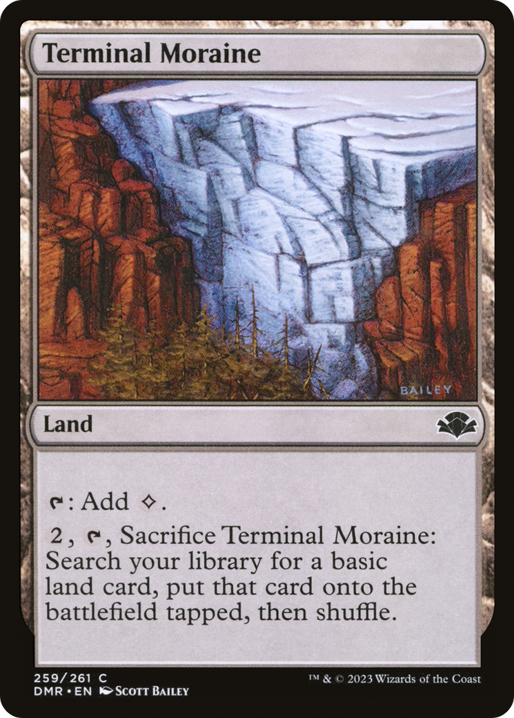 Terminal Moraine [Dominaria Remastered] | Good Games Modbury