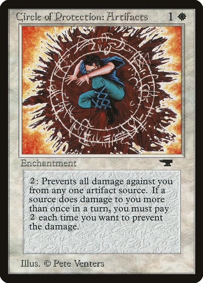Circle of Protection: Artifacts 4/100 (Antiquities)  | Good Games Modbury