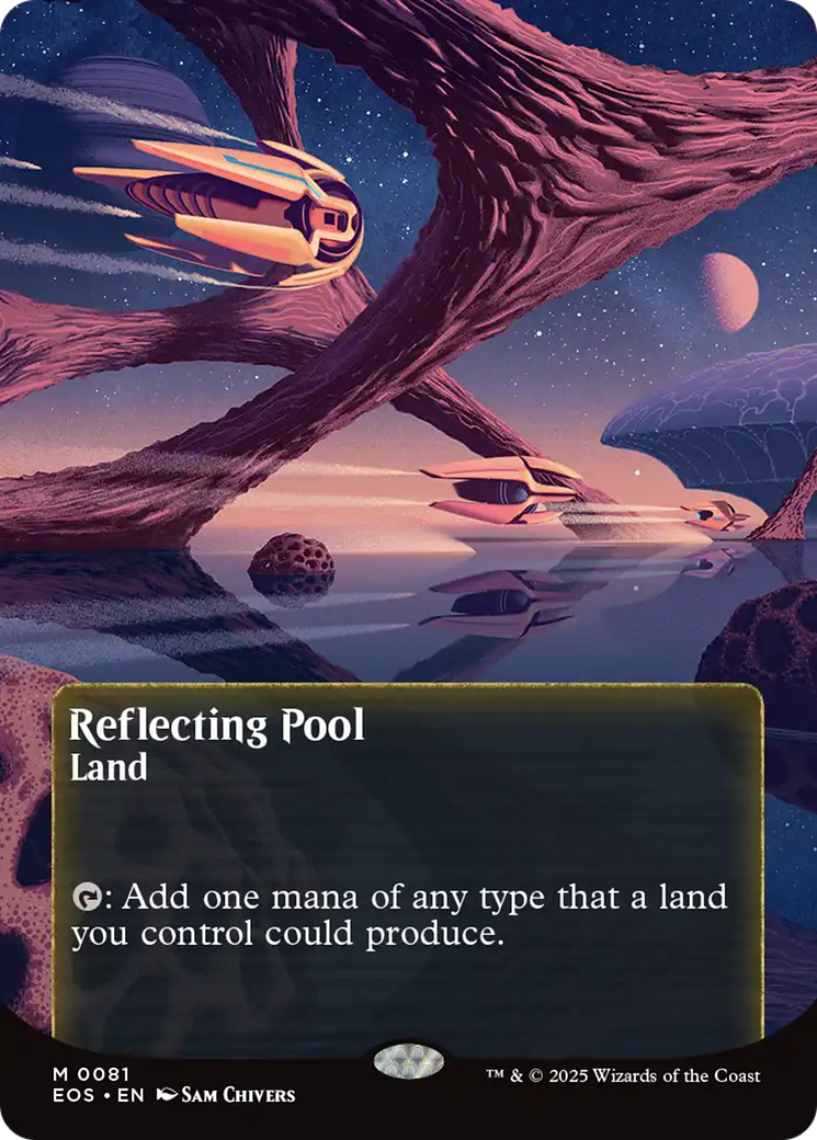 Reflecting Pool (0081) (Borderless) [Edge of Eternities: Stellar Sights] | Good Games Modbury