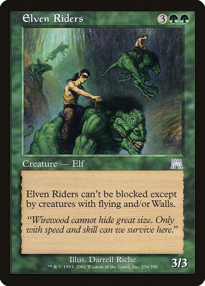 Elven Riders [Onslaught] | Good Games Modbury