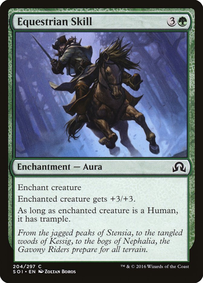 Equestrian Skill [Shadows over Innistrad] | Good Games Modbury