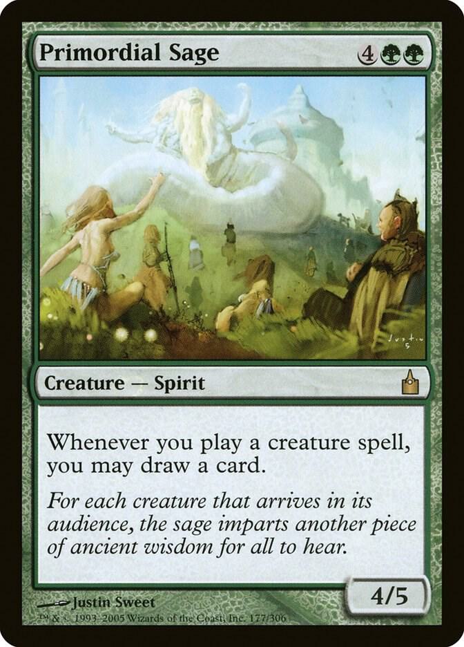 Primordial Sage 177/306 (Ravnica: City of Guilds)  - Foil | Good Games Modbury