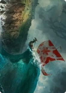 Run Ashore Art Card 19 (Art Series: Kaldheim)  | Good Games Modbury