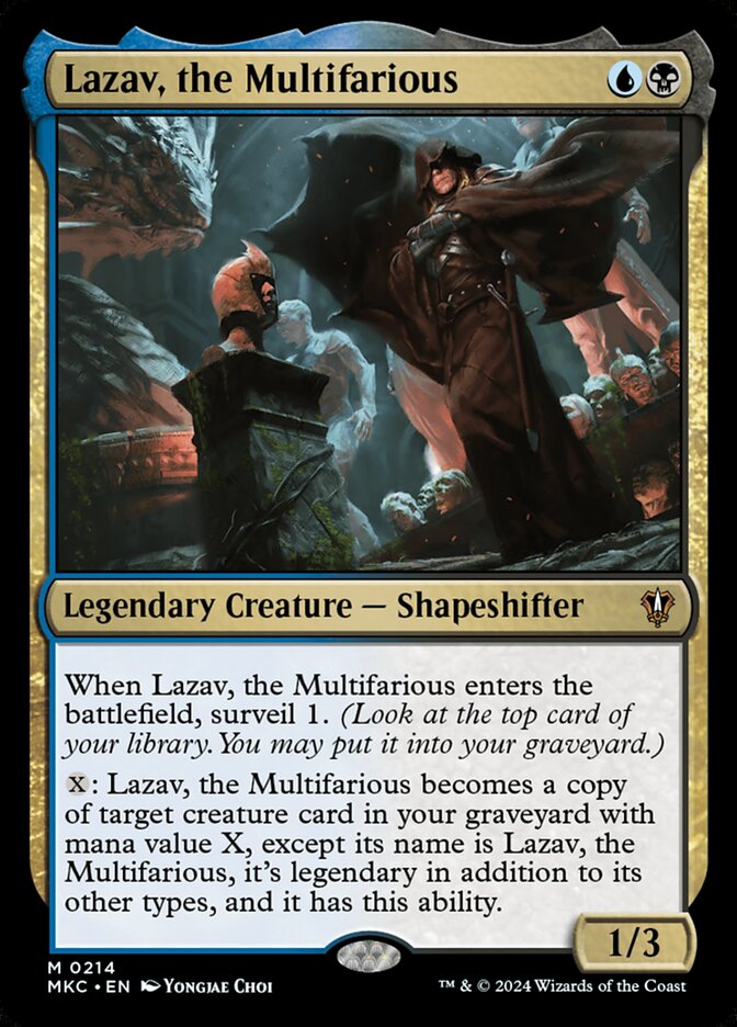 Lazav, the Multifarious 214 (Commander: Murders at Karlov Manor)  | Good Games Modbury