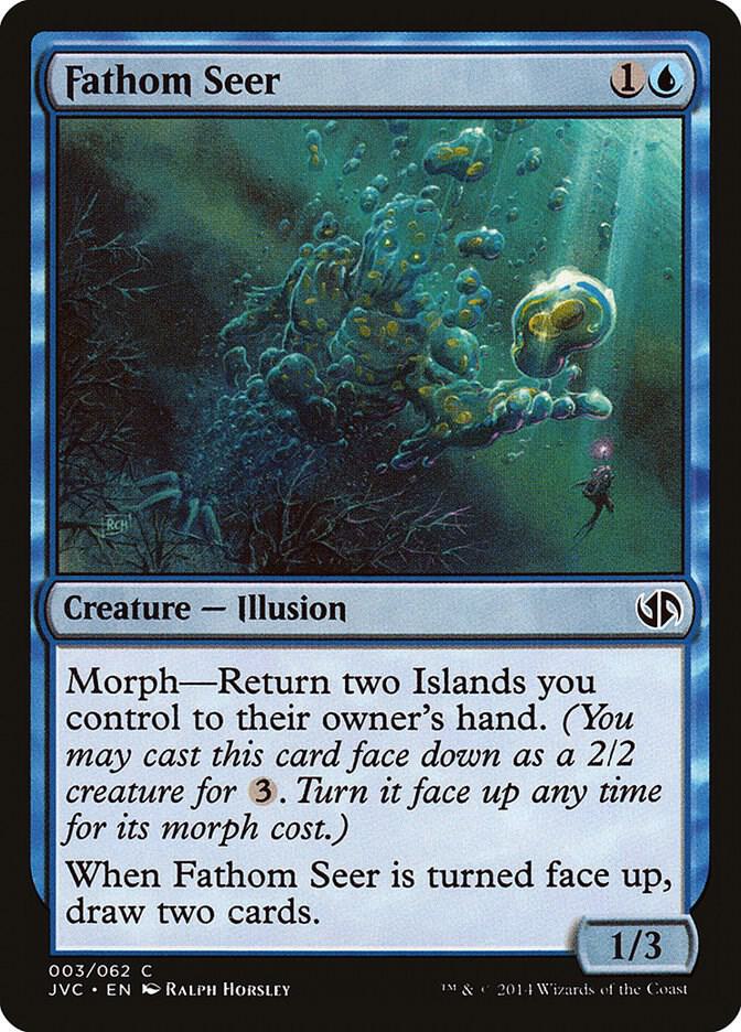 Fathom Seer 3/62 (Duel Decks: Anthology)  | Good Games Modbury