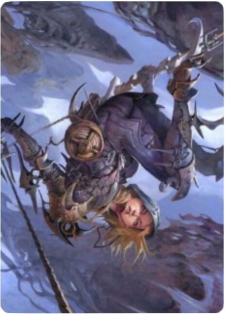 Blackbloom Rogue Art Card 53 (Art Series: Zendikar Rising)  | Good Games Modbury