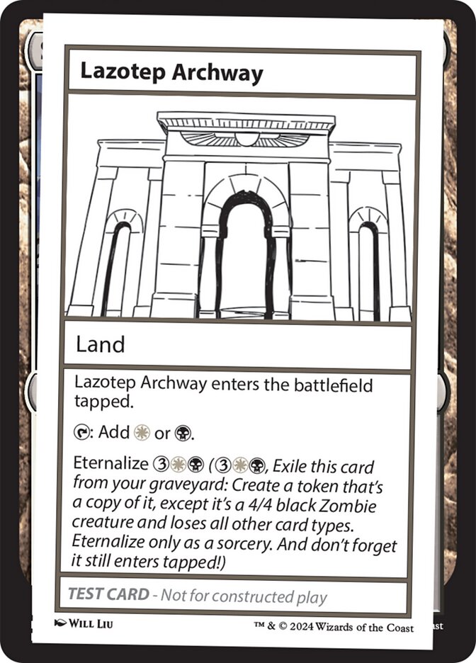 Lazotep Archway 613/390 (Mystery Booster 2 Playtest Cards)  | Good Games Modbury