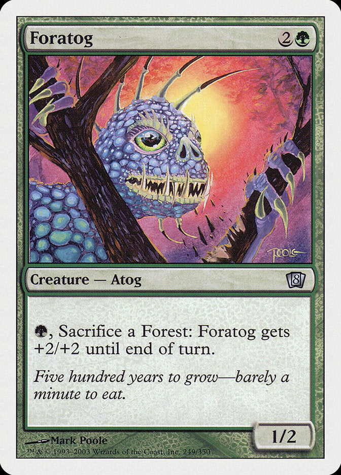 Foratog 249/350 (8th Edition)  | Good Games Modbury