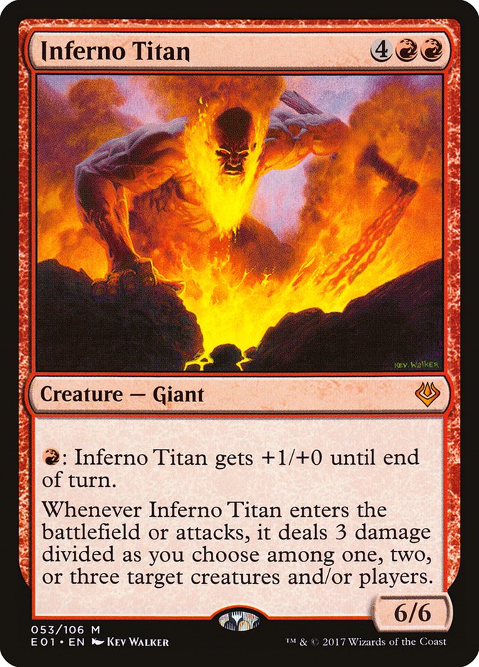 Inferno Titan [Archenemy: Nicol Bolas] | Good Games Modbury