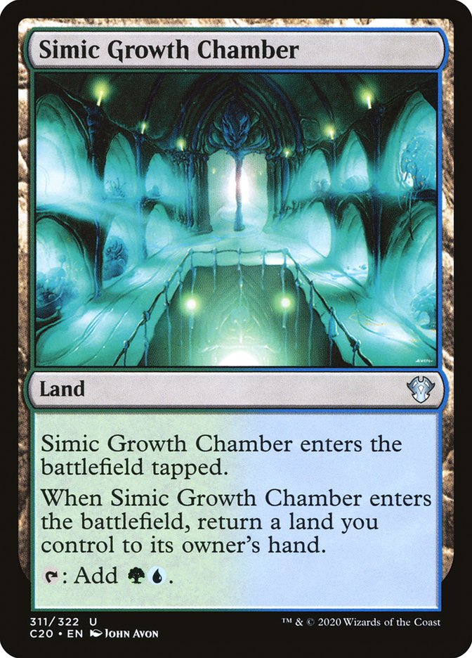 Simic Growth Chamber [Commander 2020] | Good Games Modbury