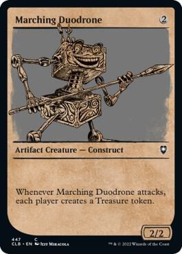 Marching Duodrone Showcase 447/361 (Commander Legends: Battle for Baldur's Gate)  | Good Games Modbury