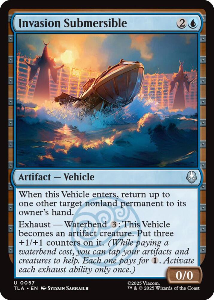 Invasion Submersible 57 (Avatar: The Last Airbender)  - Foil | Good Games Modbury