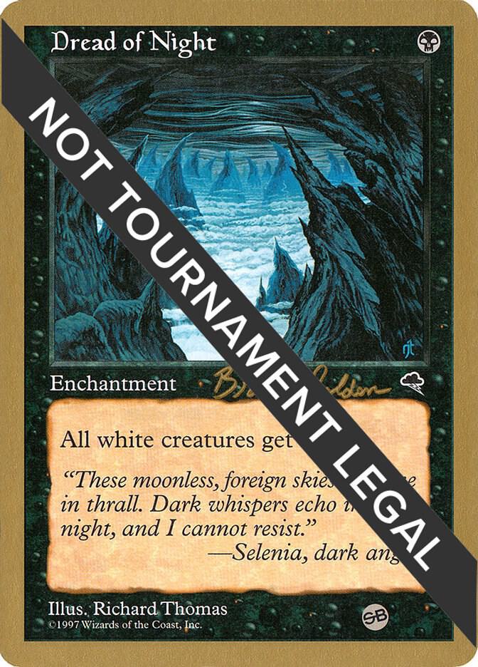 Dread of Night 1998 Brian Selden TMP SB bs130sb/117 (World Championship Decks)  | Good Games Modbury