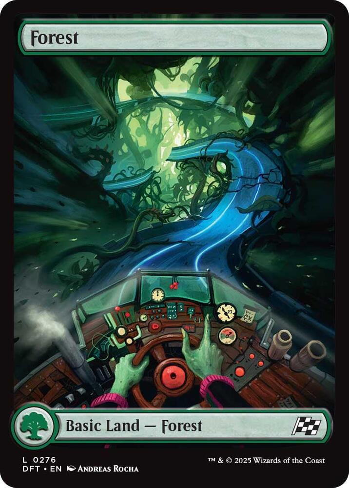 Forest 276 (Aetherdrift)  - Foil | Good Games Modbury