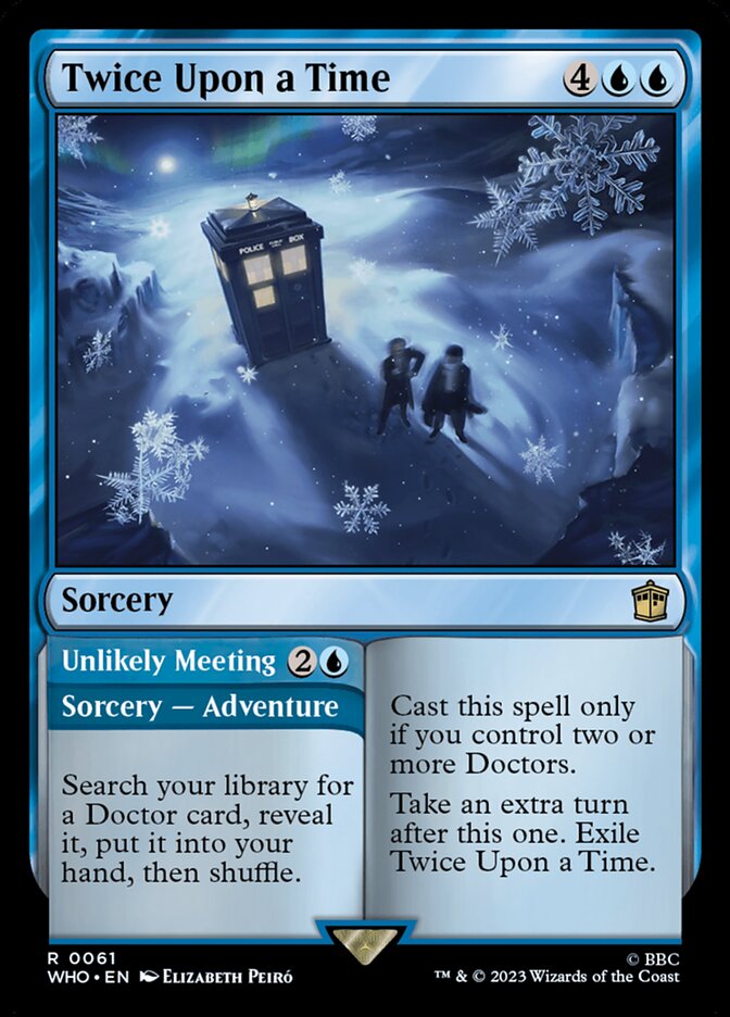 Twice Upon a Time // Unlikely Meeting 61/331 (Universes Beyond: Doctor Who)  - Foil | Good Games Modbury