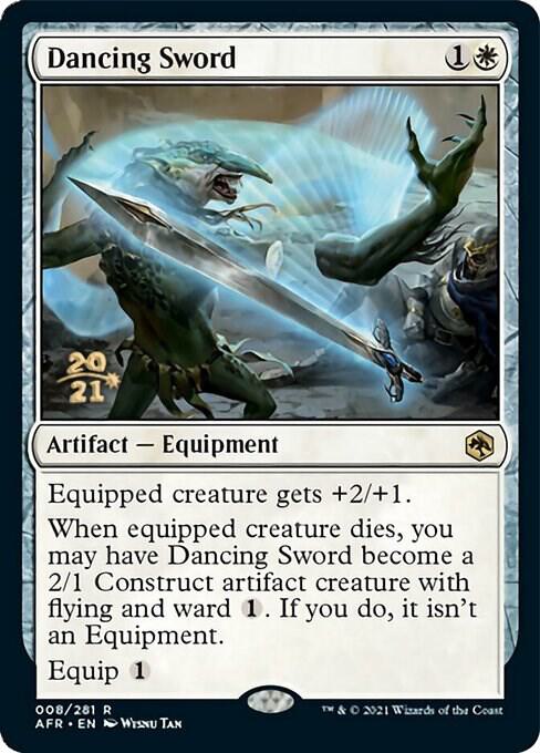 Dancing Sword 8s/241 (Prerelease Cards)  - Foil | Good Games Modbury