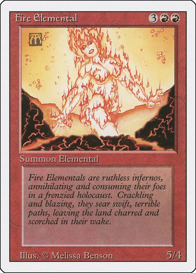 Fire Elemental 149/306 (Revised Edition)  | Good Games Modbury