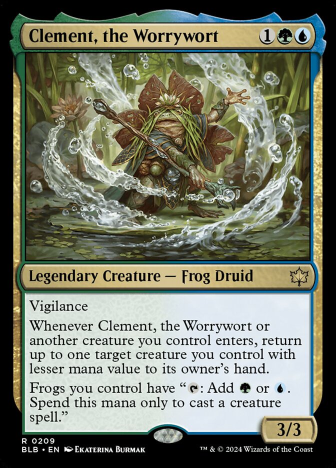 Clement, the Worrywort 209 (Bloomburrow)  | Good Games Modbury