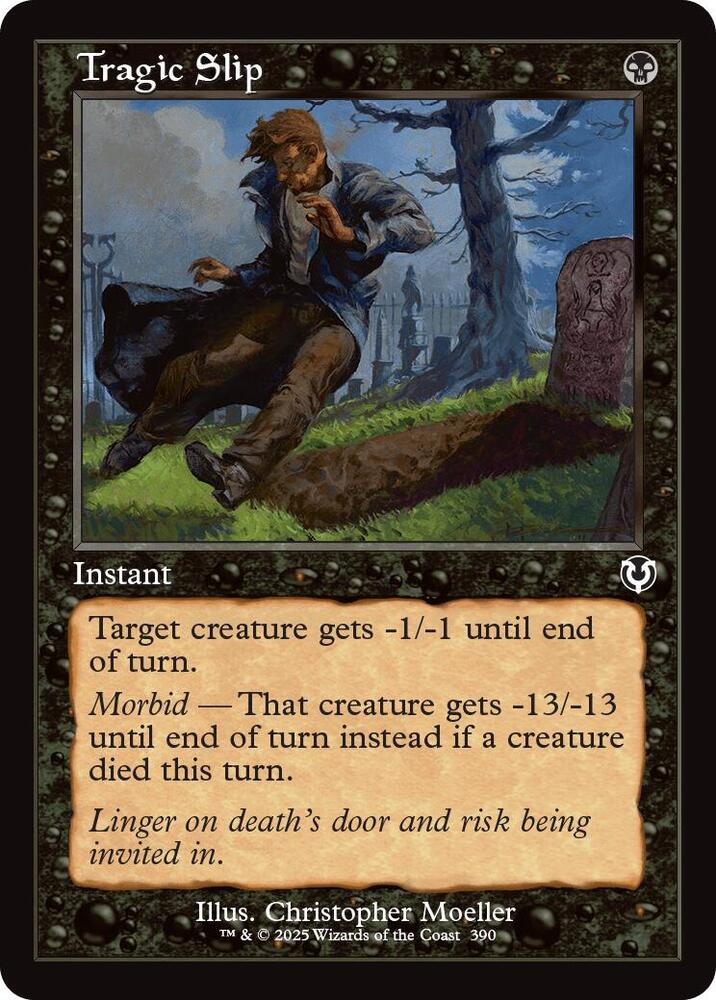 Tragic Slip 390/287 (Innistrad Remastered)  - Retro Foil | Good Games Modbury