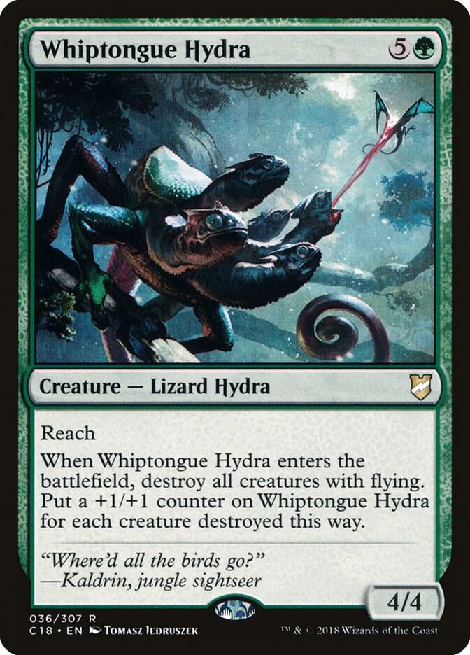 Whiptongue Hydra 36/307 (Commander 2018)  | Good Games Modbury