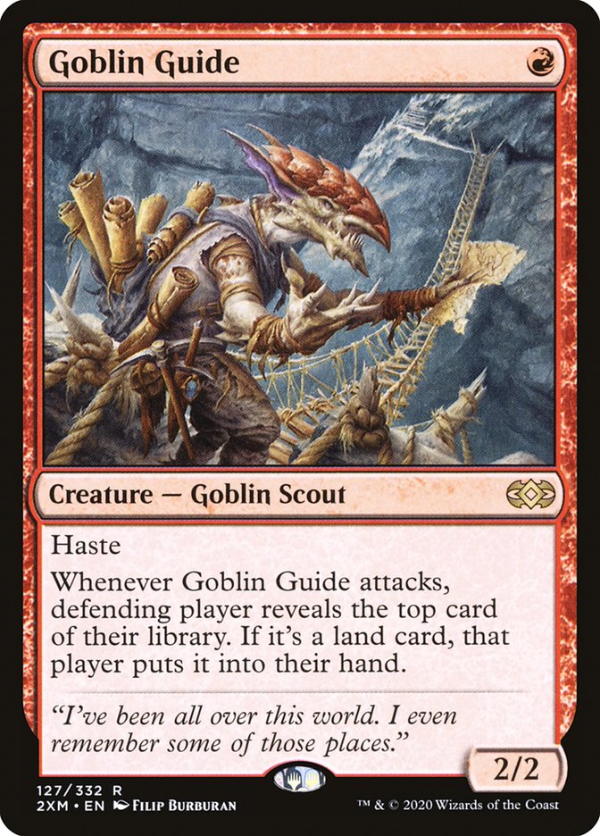 Goblin Guide 127/332 (Double Masters)  - Foil | Good Games Modbury