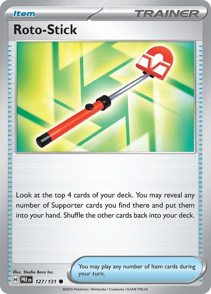 Roto-Stick (127/131) [Scarlet & Violet: Prismatic Evolutions] | Good Games Modbury