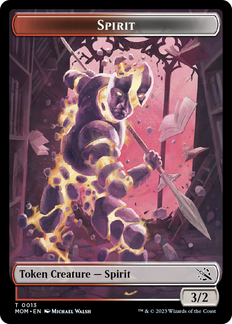 Spirit Token (13) [March of the Machine Tokens] | Good Games Modbury