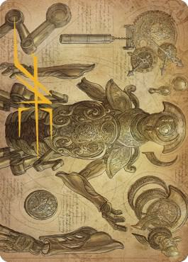 Foundry Inspector Art Card Gold Stamped Signature 59 (Art Series: The Brothers' War)  | Good Games Modbury