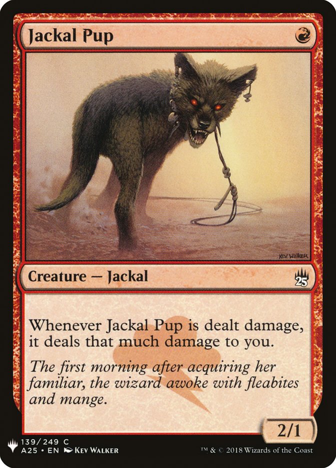 Jackal Pup [Mystery Booster] | Good Games Modbury