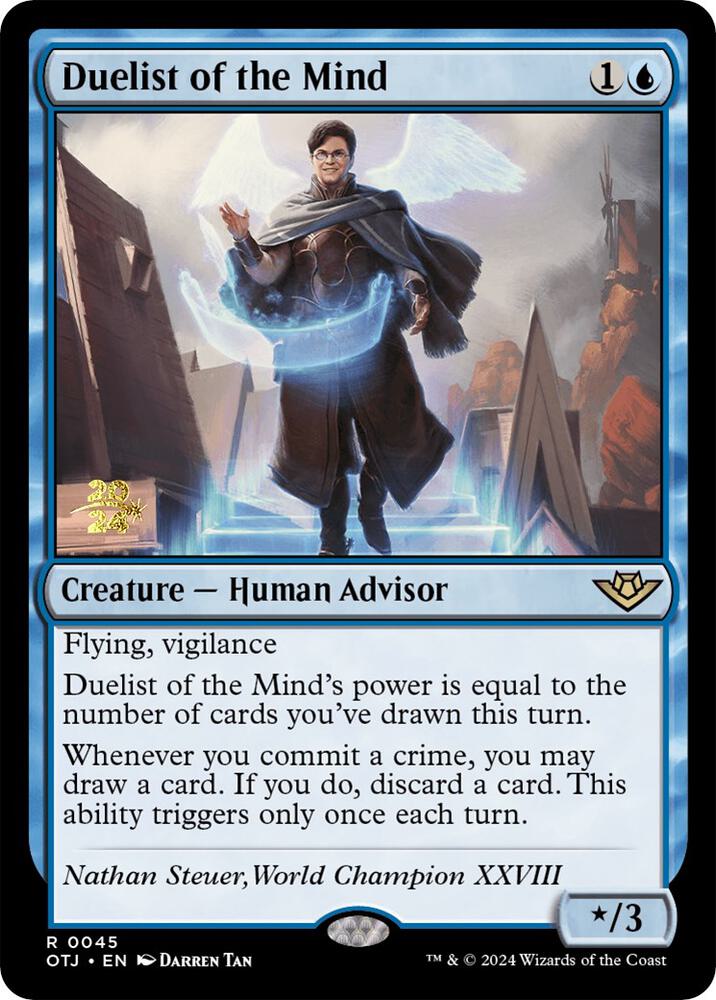 Duelist of the Mind 45s/160 (Prerelease Cards)  - Foil | Good Games Modbury