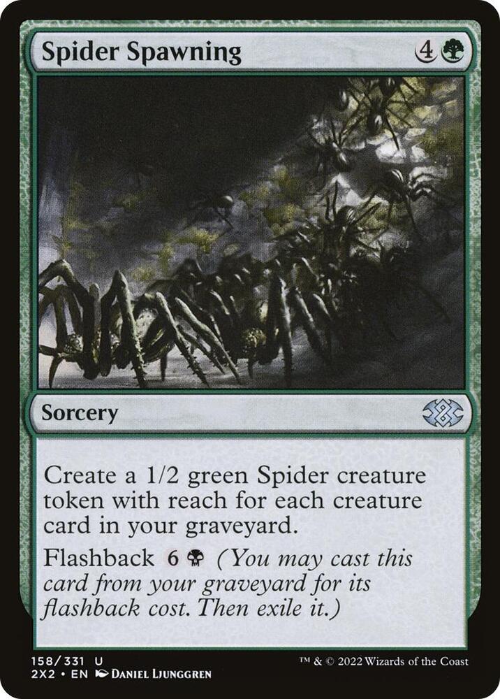 Spider Spawning 158/331 (Double Masters 2022)  | Good Games Modbury