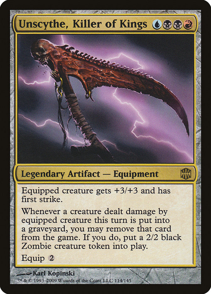 Unscythe, Killer of Kings 114/145 (Alara Reborn)  - Foil | Good Games Modbury