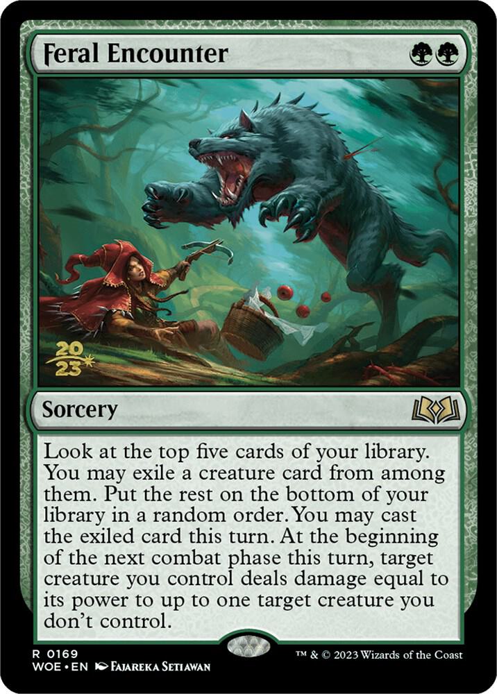 Feral Encounter 169s/200 (Prerelease Cards)  - Foil | Good Games Modbury