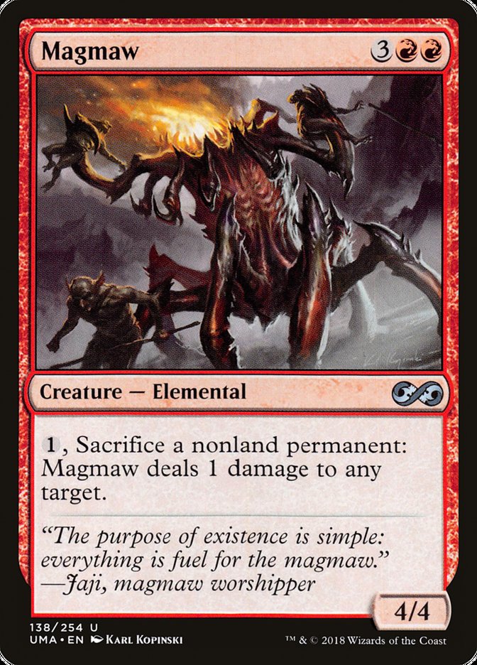Magmaw 138/254 (Ultimate Masters)  - Foil | Good Games Modbury