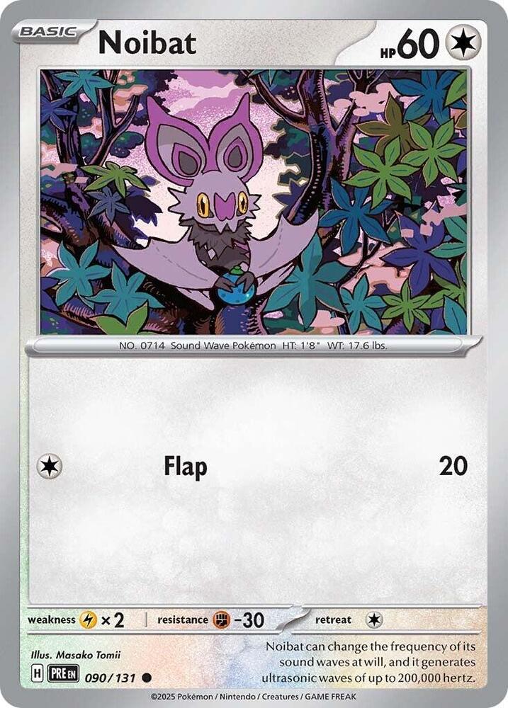 Noibat (090/131) [Scarlet & Violet: Prismatic Evolutions] | Good Games Modbury
