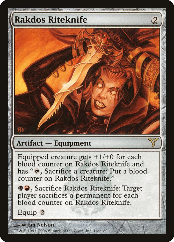 Rakdos Riteknife 164/180 (Dissension)  | Good Games Modbury