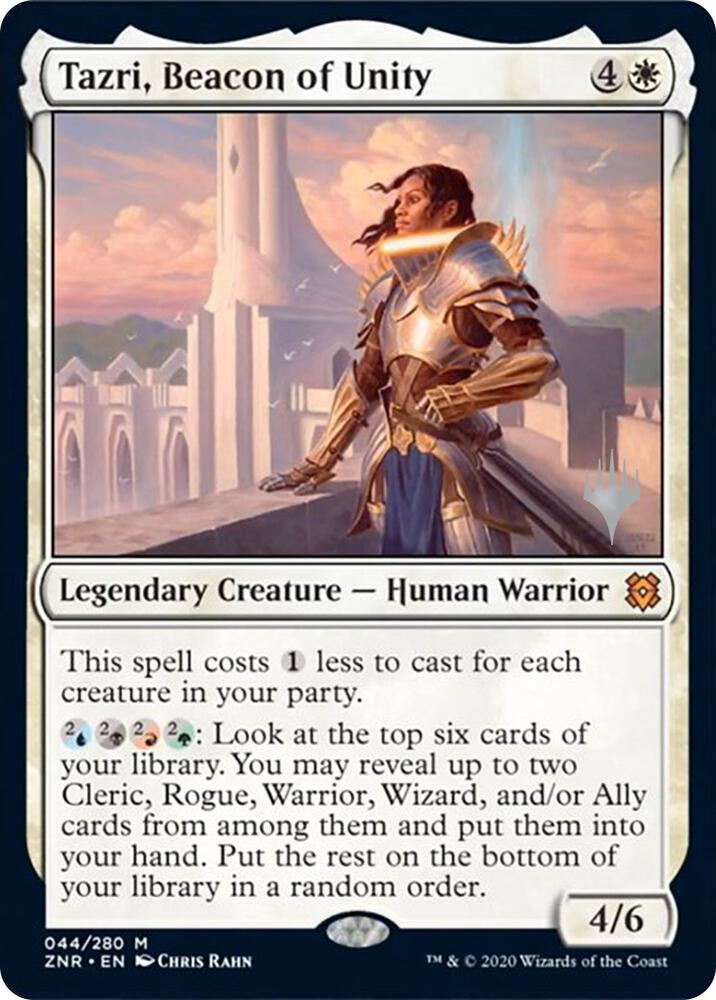 Tazri Beacon of Unity 44p/169 (Promo Pack: Zendikar Rising)  | Good Games Modbury
