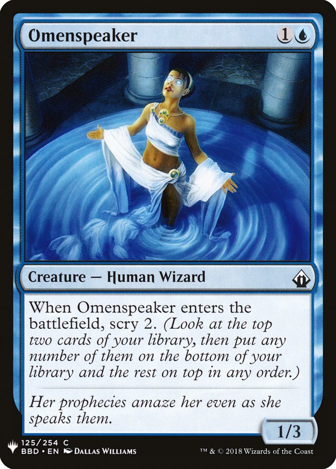 Omenspeaker [Mystery Booster] | Good Games Modbury