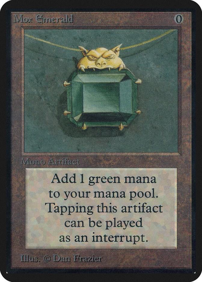 Mox Emerald 261/295 (Alpha Edition)  | Good Games Modbury