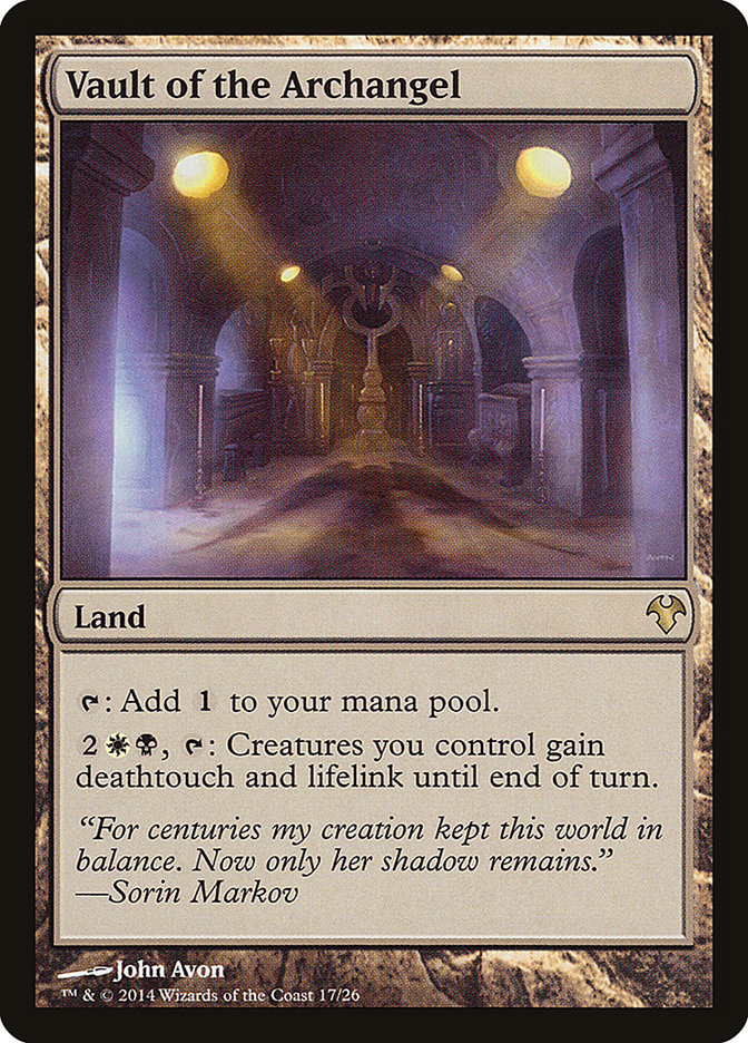 Vault of the Archangel [Modern Event Deck 2014] | Good Games Modbury