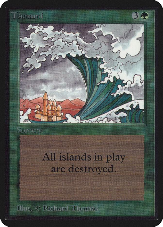 Tsunami 221/295 (Alpha Edition)  | Good Games Modbury