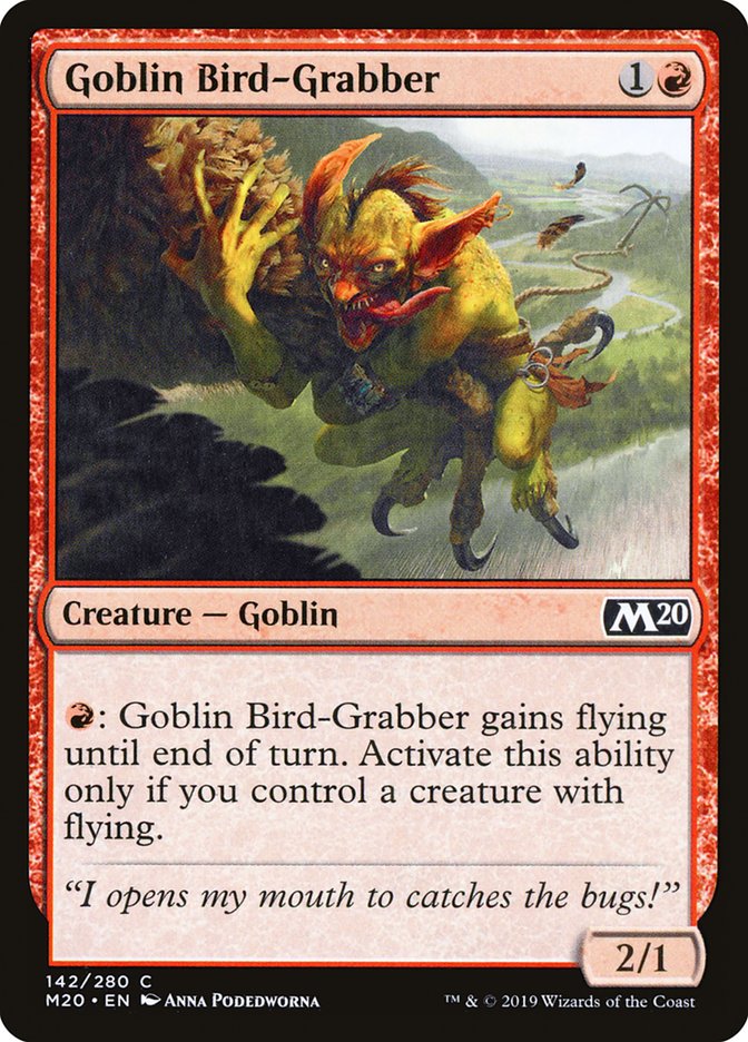 Goblin Bird-Grabber [Core Set 2020] | Good Games Modbury