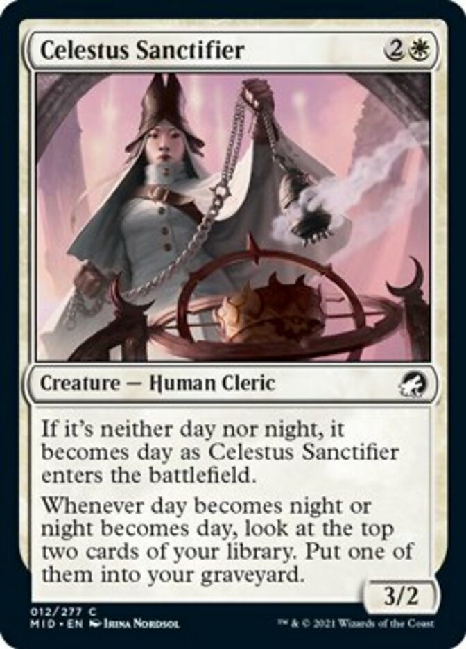 Celestus Sanctifier [Innistrad: Midnight Hunt] | Good Games Modbury