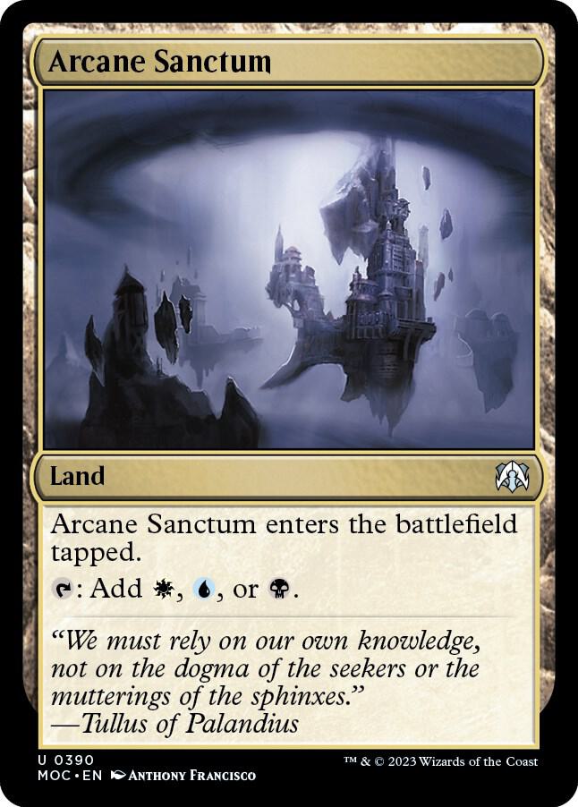 Arcane Sanctum 390/444 (Commander: March of the Machine)  | Good Games Modbury