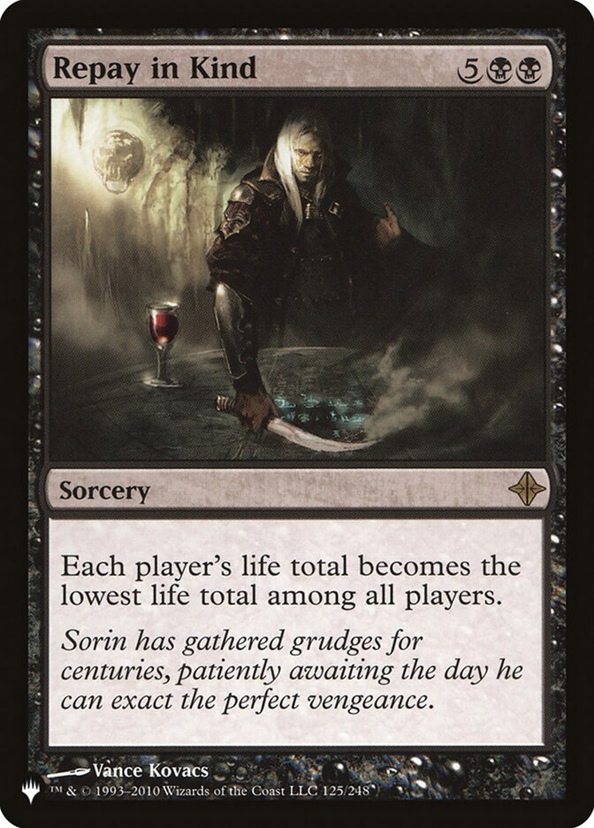 Repay in Kind [The List] | Good Games Modbury