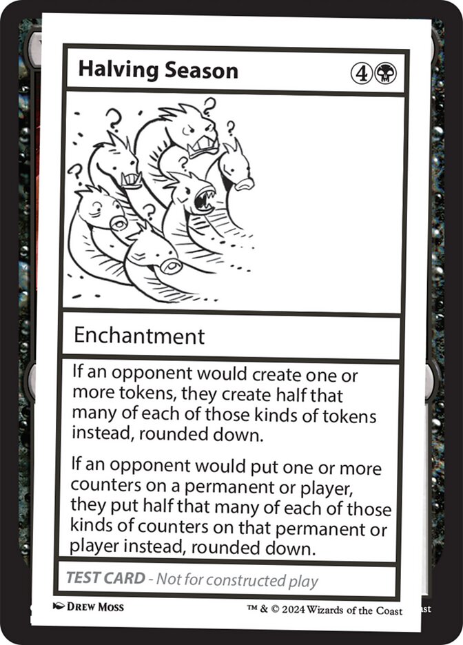 Halving Season 545/390 (Mystery Booster 2 Playtest Cards)  | Good Games Modbury