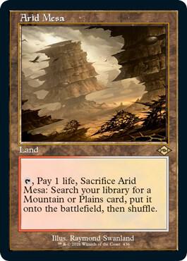 Arid Mesa Retro Frame Foil Etched 436 (Modern Horizons 2)  - Foil | Good Games Modbury
