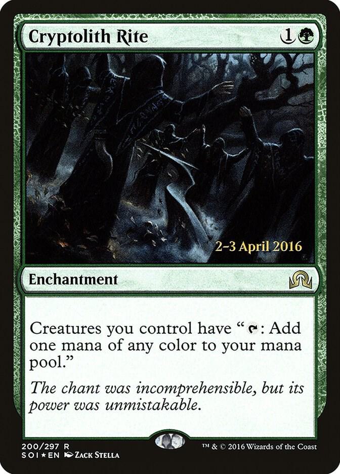 Cryptolith Rite 200s/89 (Prerelease Cards)  - Foil | Good Games Modbury